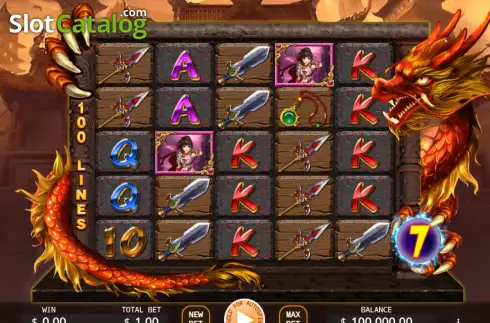 Скрин2. Dragon Hunter (KA Gaming) слот
