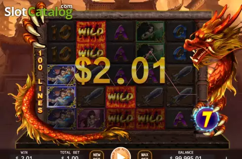 Скрин3. Dragon Hunter (KA Gaming) слот