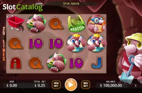 Скрин2. Mole Money слот