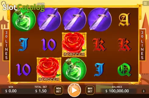 Скрин2. Romeo and Juliet (KA Gaming) слот