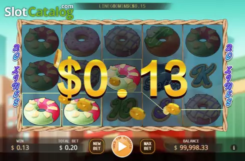 Скрин3. Donut City (KA Gaming) слот