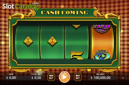 Скрин2. Cash Coming слот
