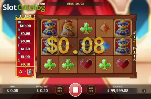 Скрин3. Chess King слот