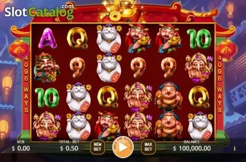 Скрин2. Money God слот