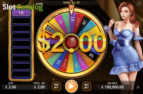 Скрин3. Million Lucky Wheel слот