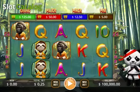 Скрин2. Kick Cash Panda слот
