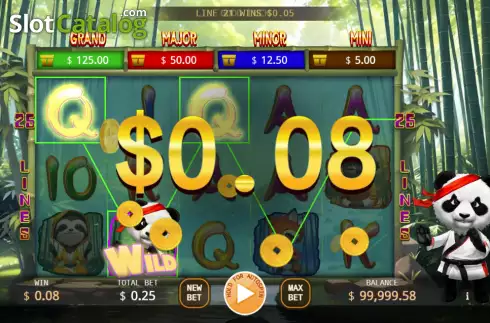 Скрин3. Kick Cash Panda слот