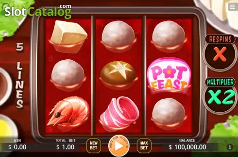 Скрин2. Pot Feast слот