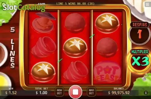 Скрин3. Pot Feast слот