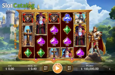 Скрин2. King's Sword (KA Gaming) слот