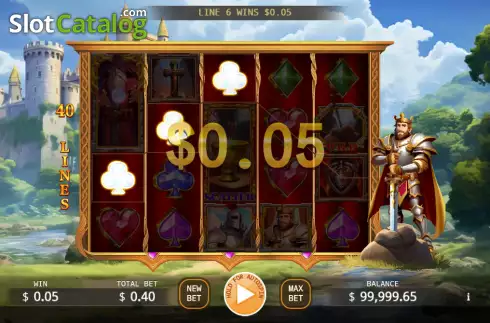 Скрин3. King's Sword (KA Gaming) слот