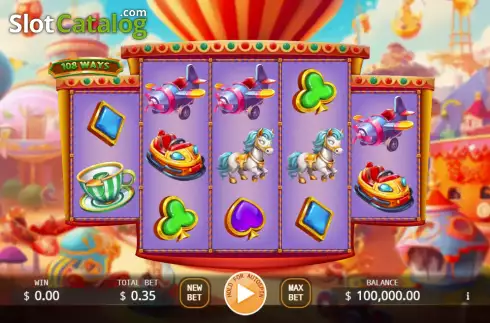 Скрин2. Fortune Funland слот