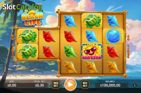 Скрин2. Beach Life (KA Gaming) слот