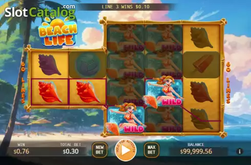 Скрин3. Beach Life (KA Gaming) слот