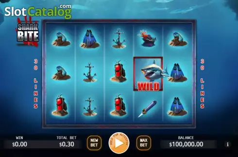 Скрин2. Shark Bite (KA Gaming) слот
