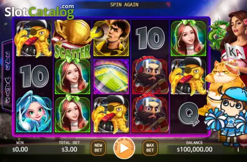 Скрин2. KA All Star Sports Day слот