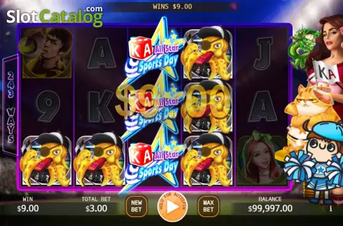 Скрин3. KA All Star Sports Day слот