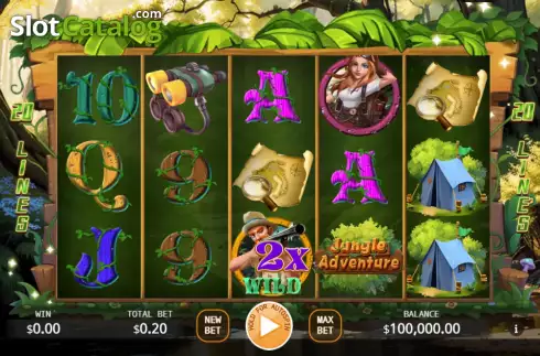 Скрин2. Jungle Adventure (KA Gaming) слот