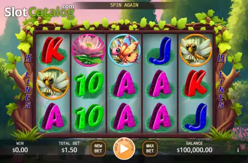 Скрин2. Jumping Frog слот