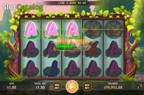 Скрин3. Jumping Frog слот