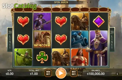 Скрин2. Medieval Warfare слот