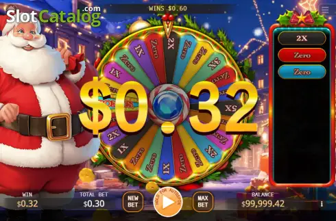 Скрин3. Christmas Wheel слот