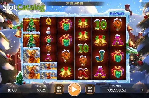 Скрин2. Wild Christmas Fusion Reels слот