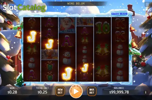 Скрин3. Wild Christmas Fusion Reels слот