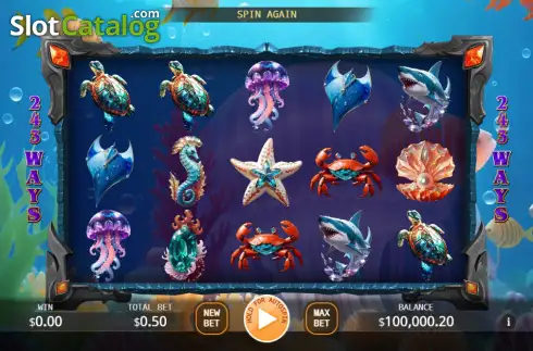 Скрин2. Underwater Treasure (KA Gaming) слот