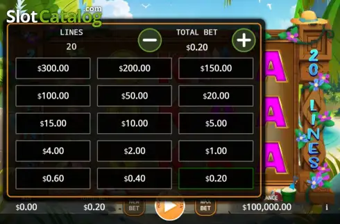 Скрин2. Island Paradise слот