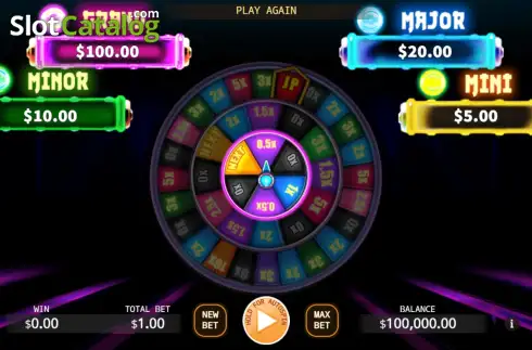 Скрин2. Awesome Lucky Wheel слот