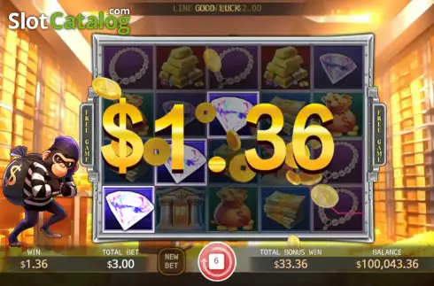 Скрин3. Monkey Heist слот