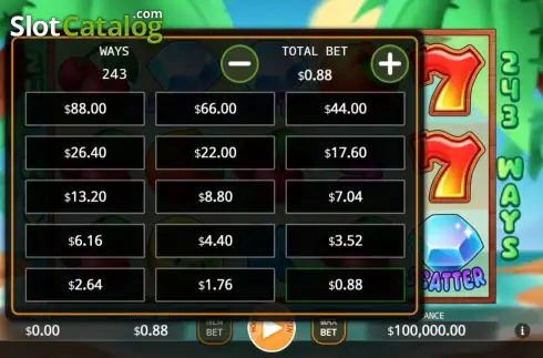 Скрин2. Sunny Fruits Lock 2 Spin слот