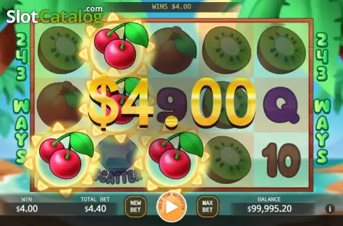 Скрин3. Sunny Fruits Lock 2 Spin слот