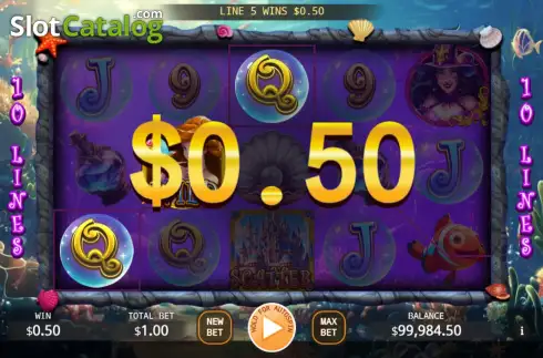 Скрин3. Mermaid Princess (KA Gaming) слот