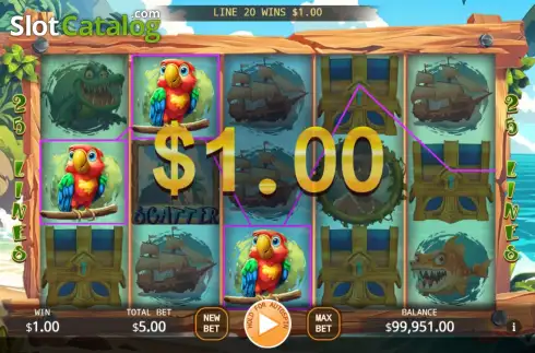 Скрин3. Desert Island Adventure Lock 2 Spin слот