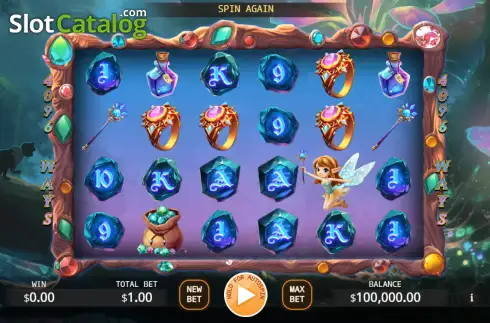 Скрин2. Elf Treasure Lock 2 Spin слот