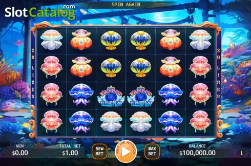 Скрин2. Rainbow Jellyfish слот