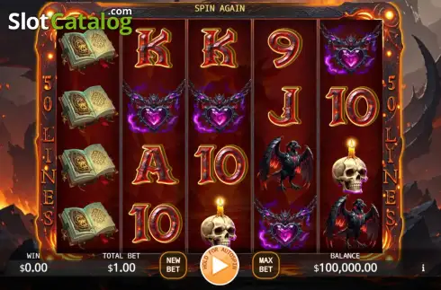 Скрин2. Devils Messenger слот