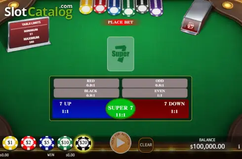 Скрин2. Super 7 (KA Gaming) слот