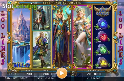 Скрин3. Elf Castle слот