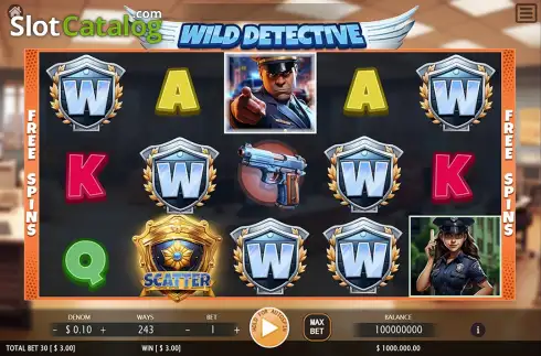 Скрин2. Wild Detective слот