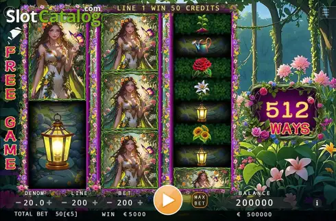 Скрин3. Divine Garden Fusion Reels слот