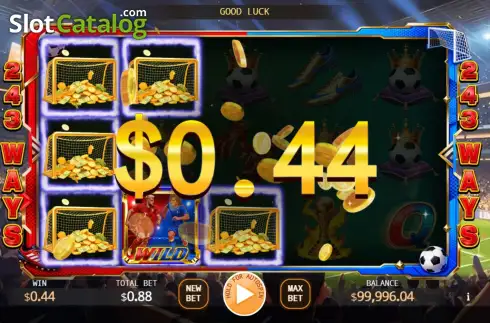 Скрин3. Soccer Showdown слот