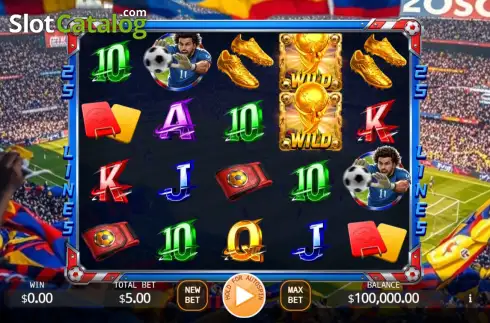 Скрин2. Golden Goal Lock 2 Spin слот