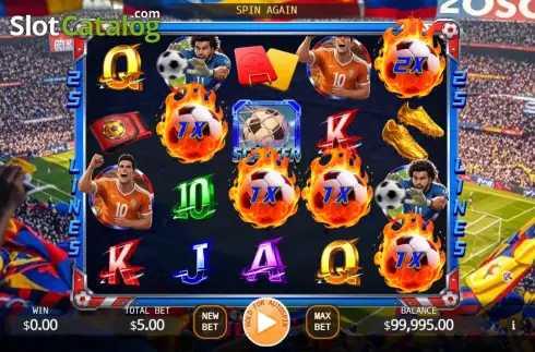 Скрин3. Golden Goal Lock 2 Spin слот