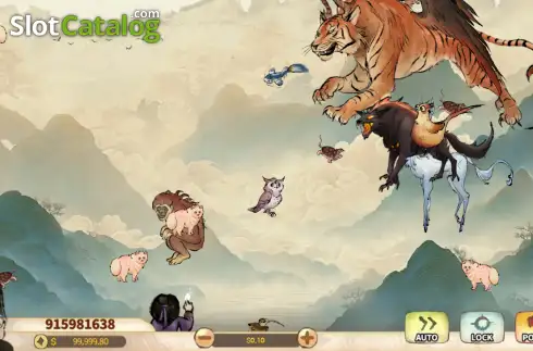 Скрин2. Shan Hai Scrolls слот