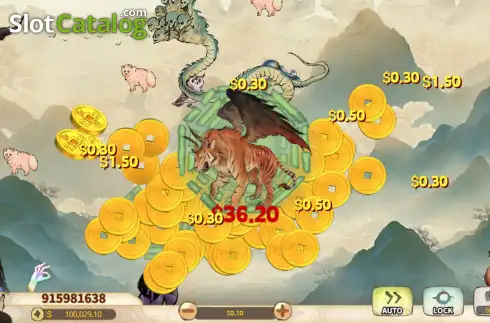 Скрин3. Shan Hai Scrolls слот