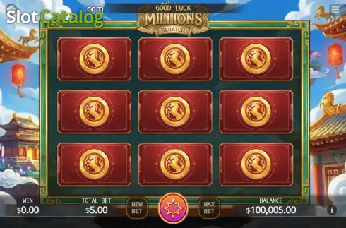 Скрин2. Lucky's Millions Scratch слот