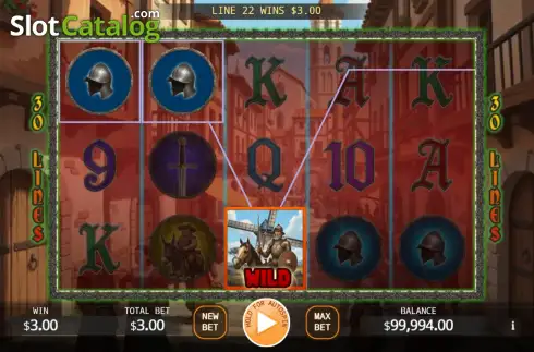 Скрин3. Knight's Folly слот